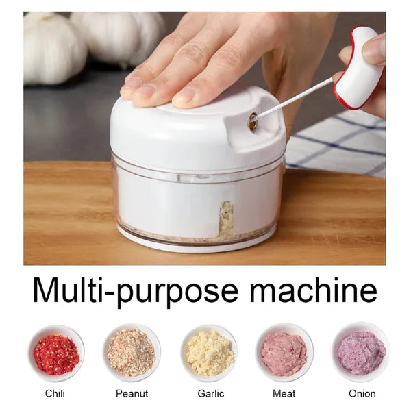 Multifunctional Grinding Food Chopper | Mini Manual Chopper(random color )